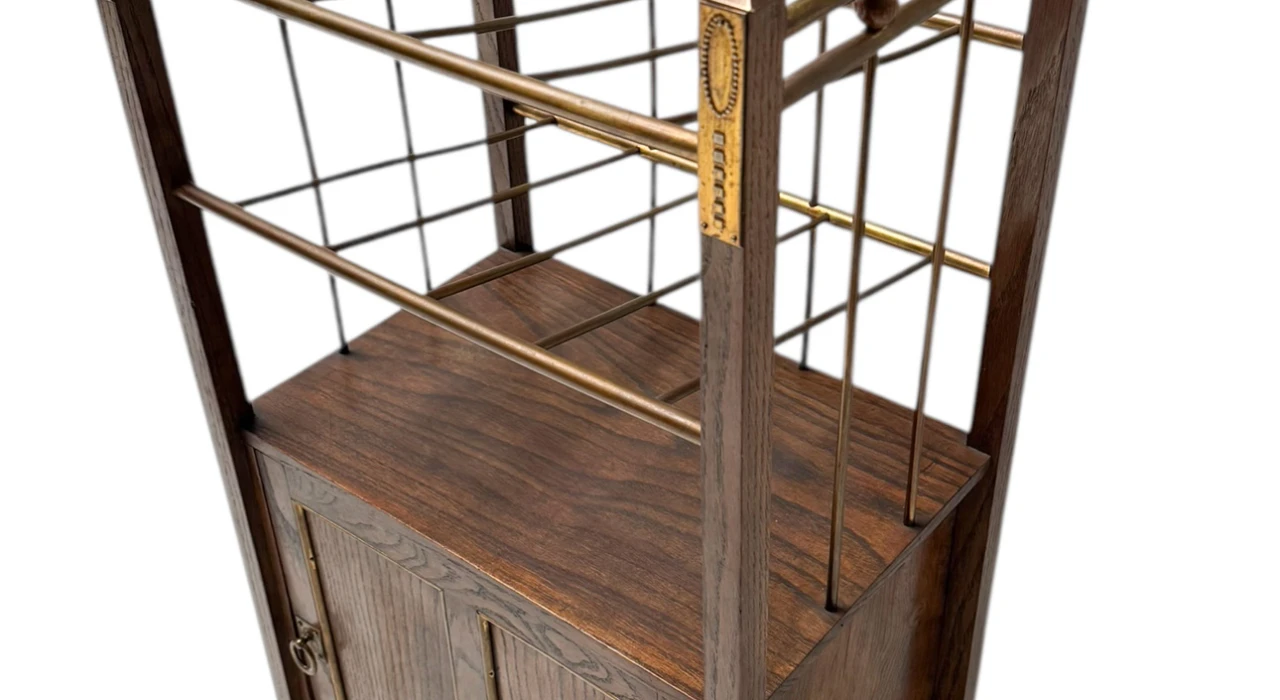 Arts & Crafts Art Nouveau Magazine Stand by Meubelmagazijn Rembrandt Amsterdam